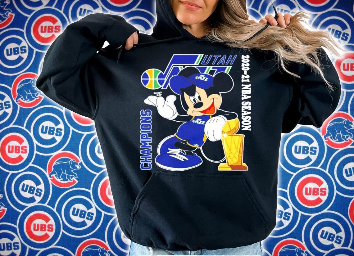 Mickey Mouse Champions 2020-21 NBA Season shirt hoodie