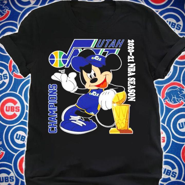 Mickey Mouse Champions 2020-21 NBA Season shirt shirt