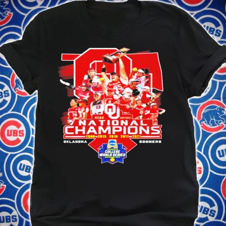 NCAA Softball National Champions all team shirt