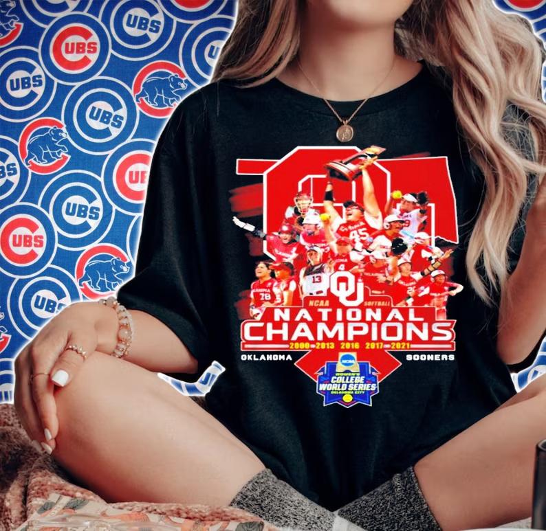 NCAA Softball National Champions all team shirt