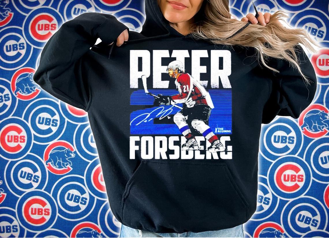 Peter Forsberg Colorado signature shirt hoodie