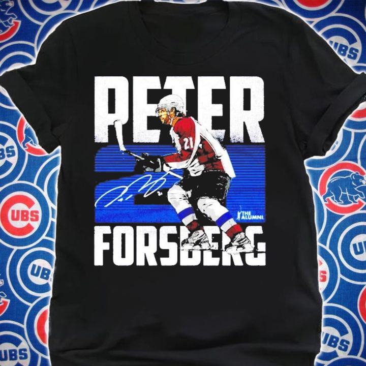Peter Forsberg Colorado signature shirt shirt
