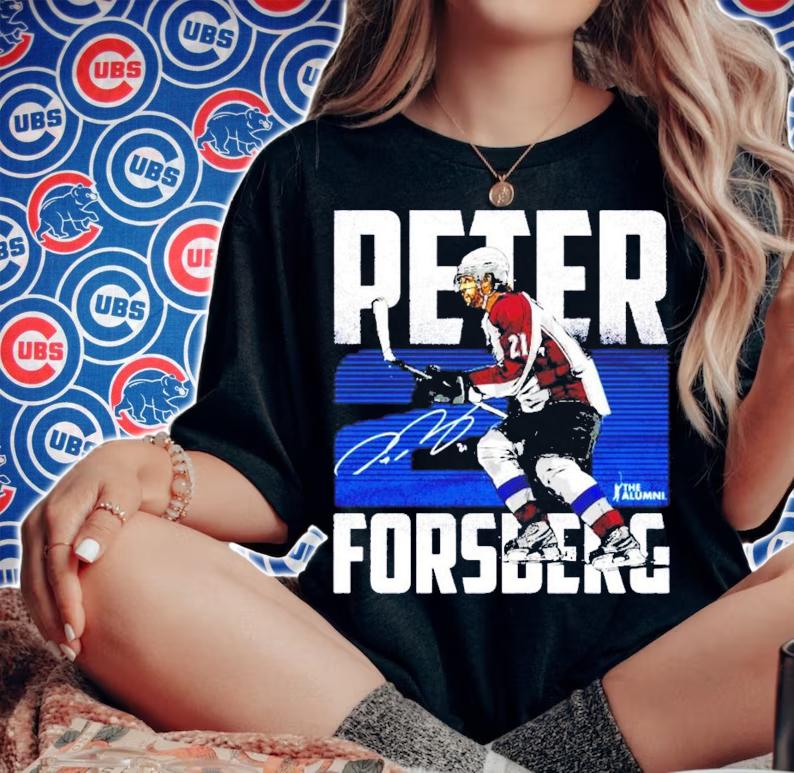 Peter Forsberg Colorado signature shirt woman shirt