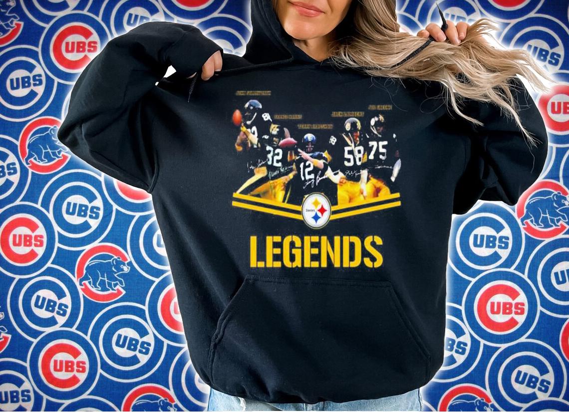 Pittsburgh Steelers Legends Signatures t-shirt