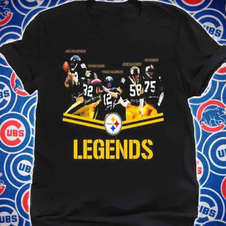 Pittsburgh Steelers Legends Signatures t-shirt
