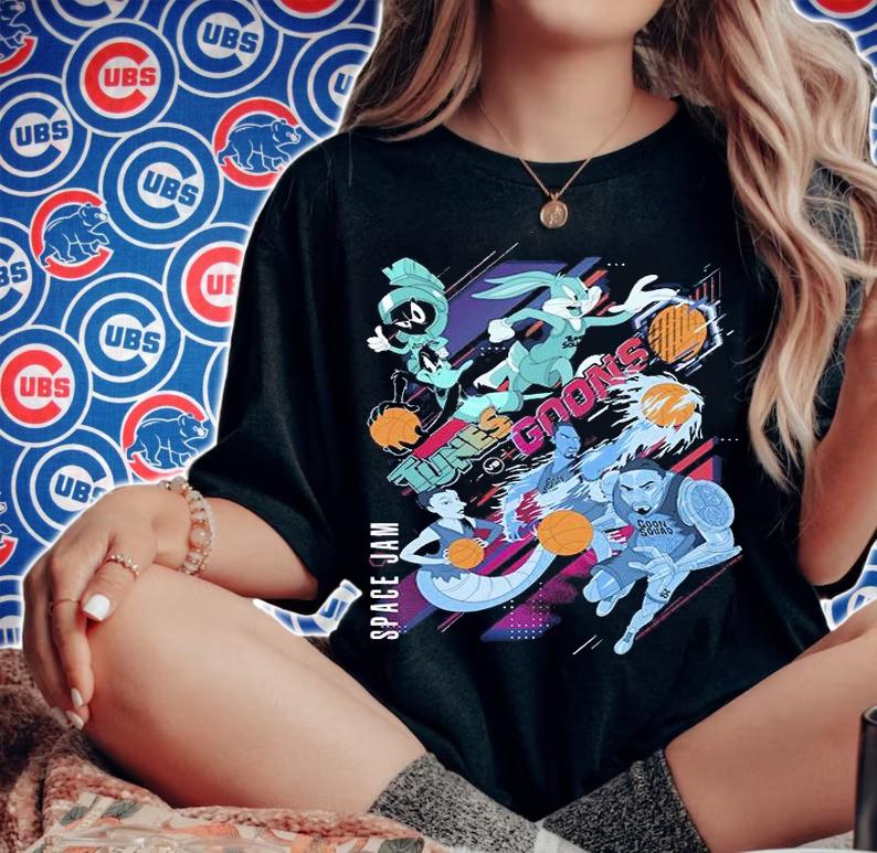 Space Jam A New Legacy Tunes vs Goons T-shirt woman shirt