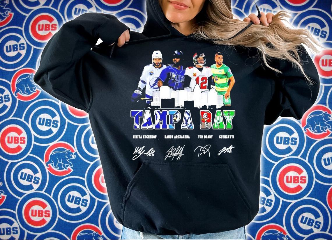 Tampa Bay Nikita Kucherov Brady Arozarena Tom Brady Guenzatti signature shirt hoodie