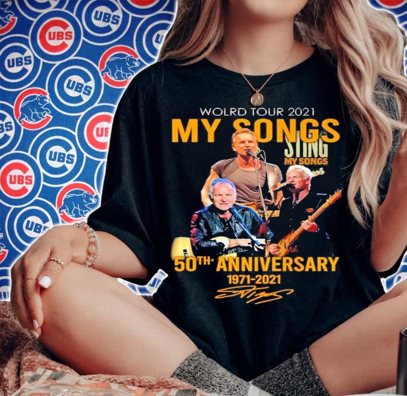 World tour 2021 Sing My Songs 50th anniversary 1971-2021 signature shirt