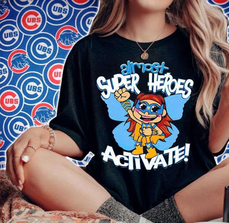 WWE Almost super heroes activate T-shirt