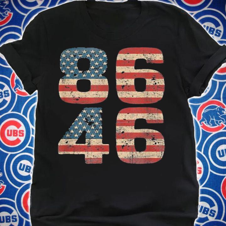86 46 Impeach Biden America Flag Anti Biden shirt shirt