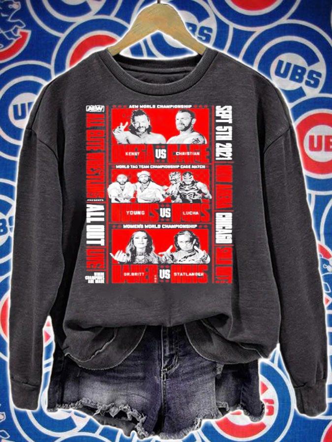 All Out 2021 Title Matches shirt