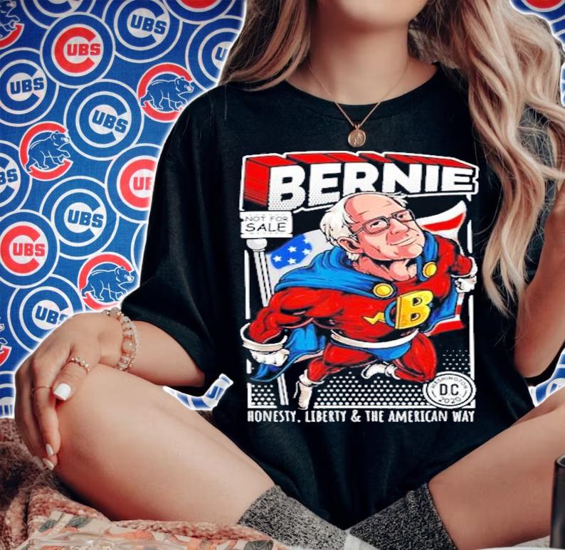 Bernie Sanders Superman shirt woman shirt