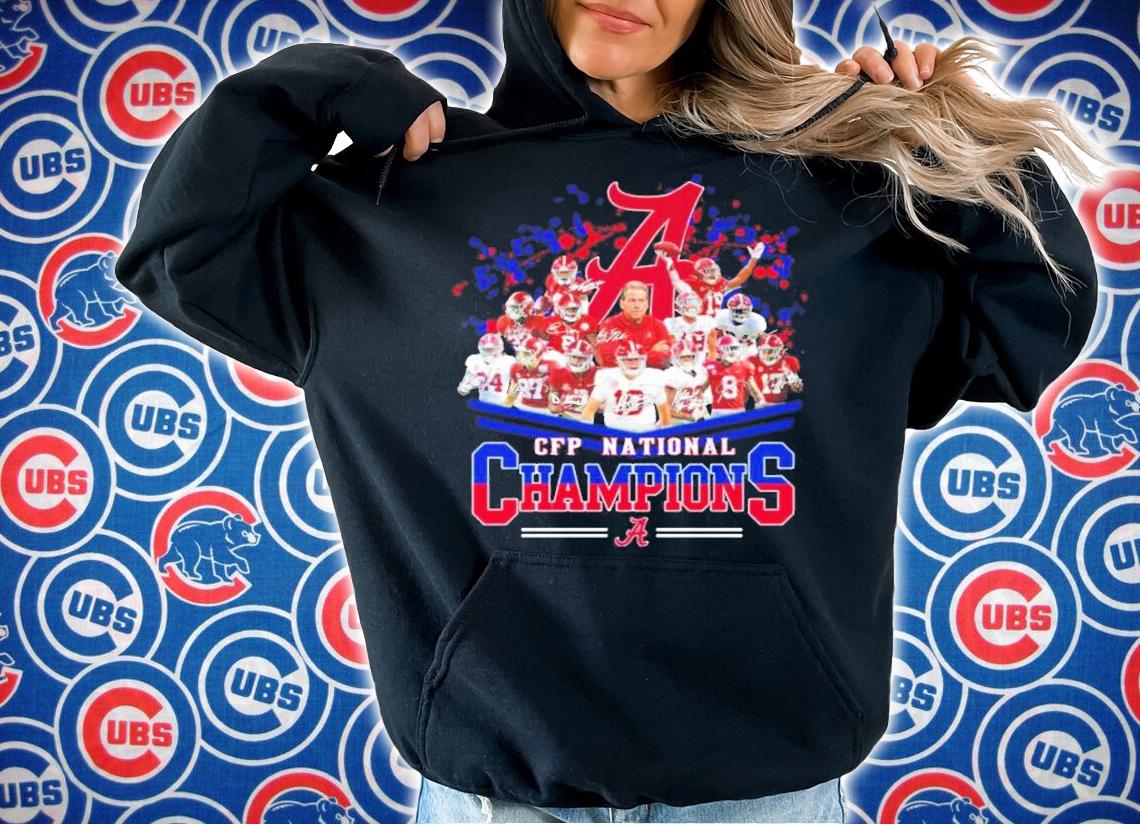 CFP Alabama Crimson Tide national Champions shirt