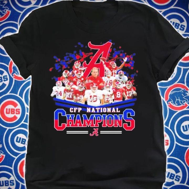 CFP Alabama Crimson Tide national Champions shirt