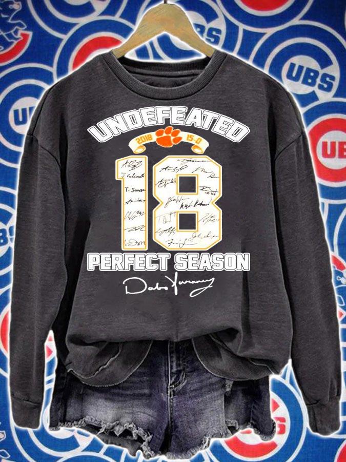 Clemson Tigers Undefeated 18 perfect season signature shirt-standard-scale-4_00x sweatshirt