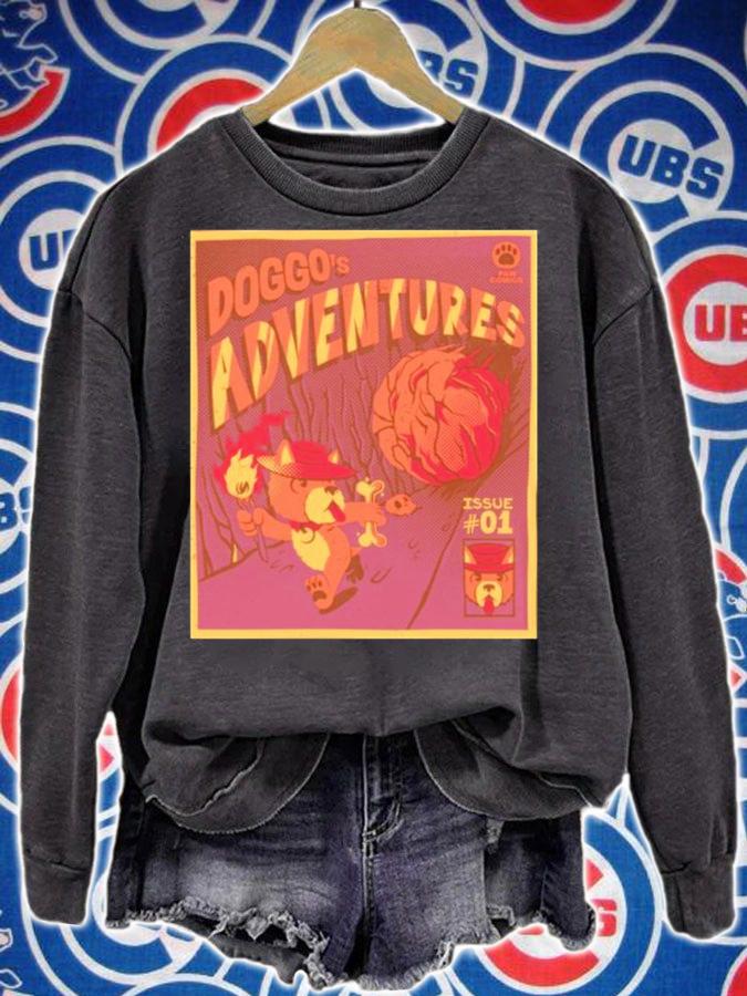 Doggo's Adventures shirt sweatshirt