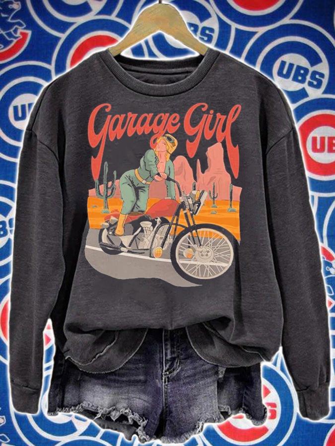Garage Girl graphic t-shirt, hoodie, sweatshirt