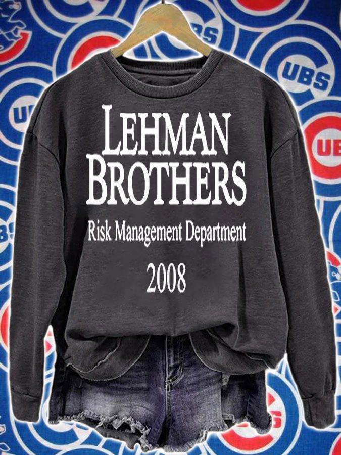 Lehman Brothers Risk Management T-Shirt
