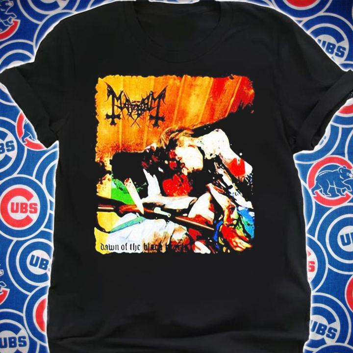 Mayhem Dawn of the Black Hearts shirt