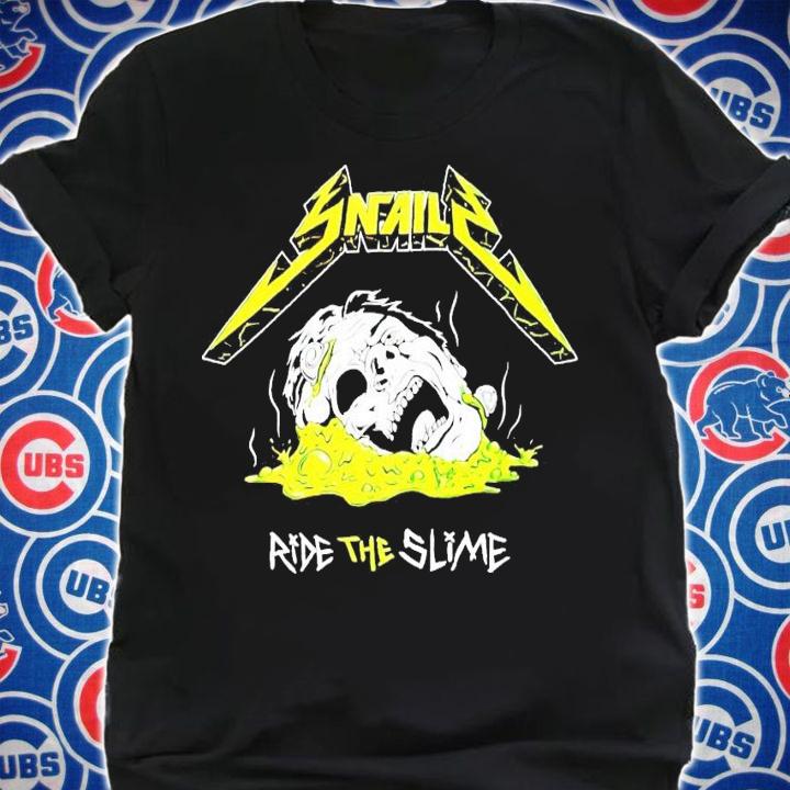 Snails ride the slime shirt shirt