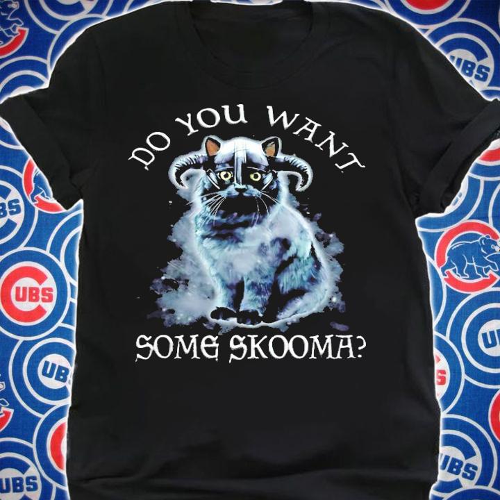 The Elder Scrolls cat do you want some skooma shirt shirt