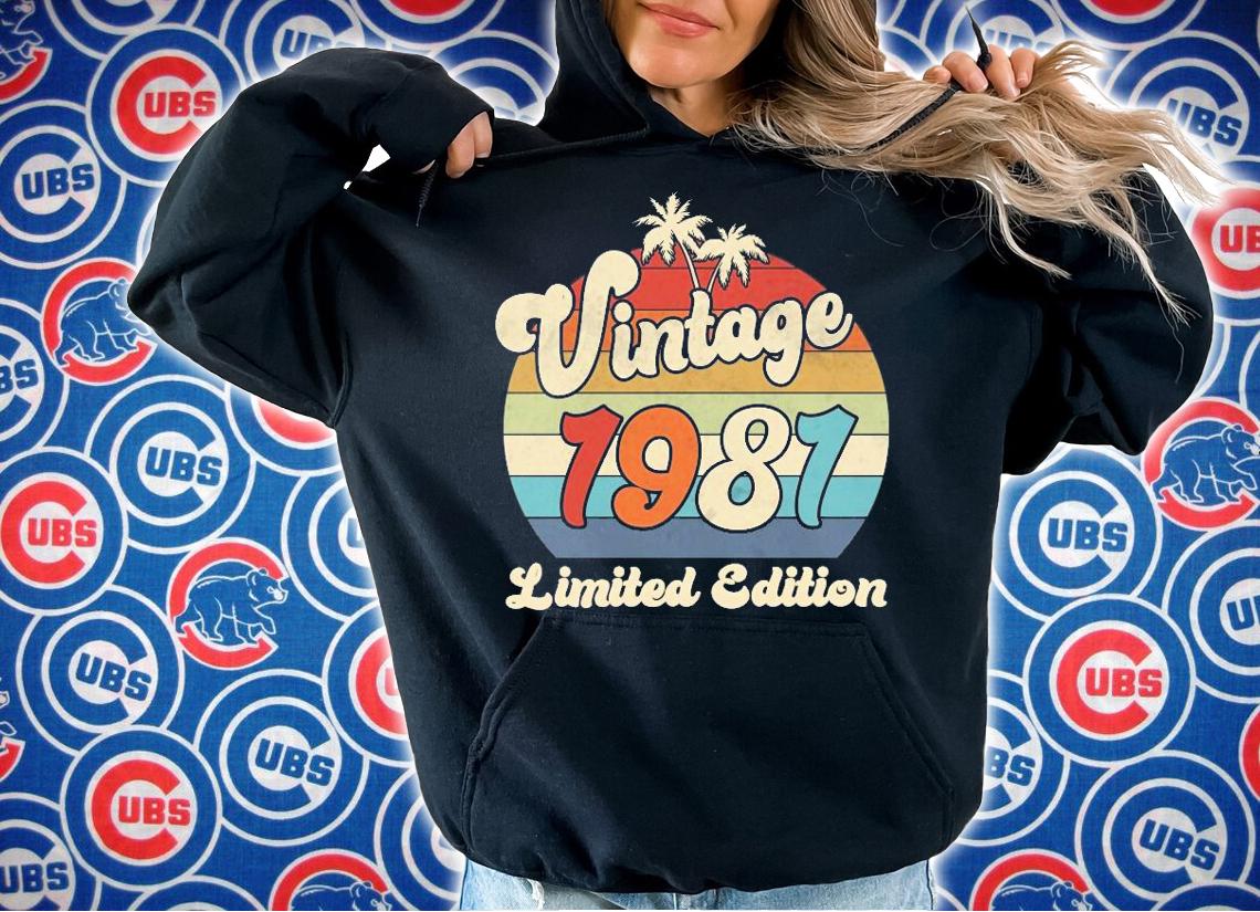 Vintage 1981 limited edition shirt hoodie