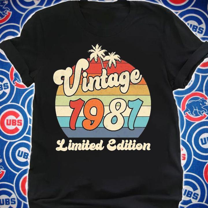 Vintage 1981 limited edition shirt shirt