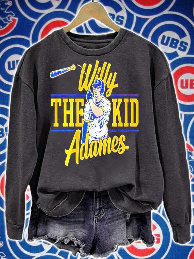 Willy the kid Adames Milwaukee Brewers T-shirt sweatshirt