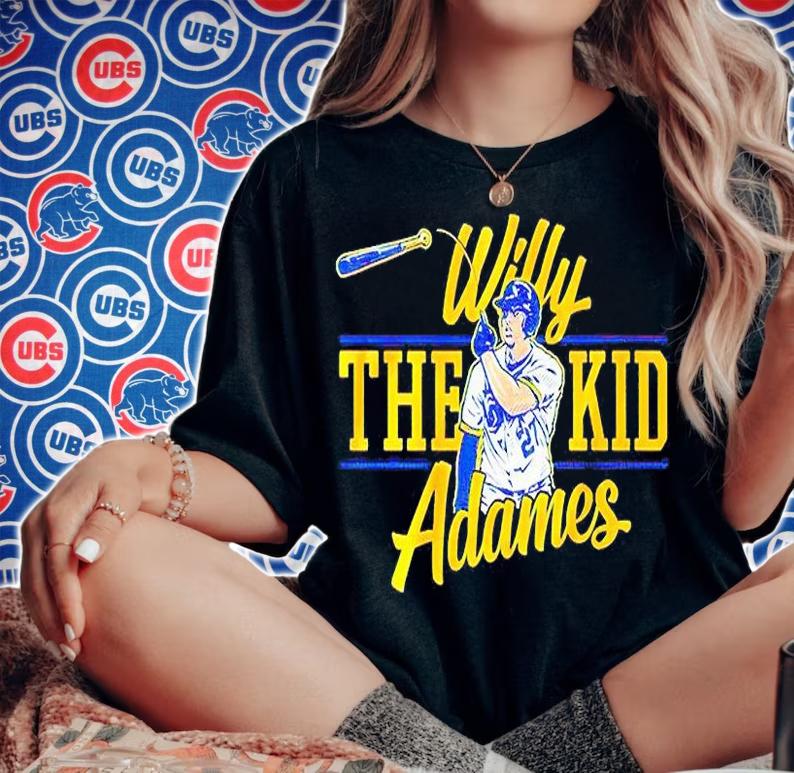 Willy the kid Adames Milwaukee Brewers T-shirt woman shirt