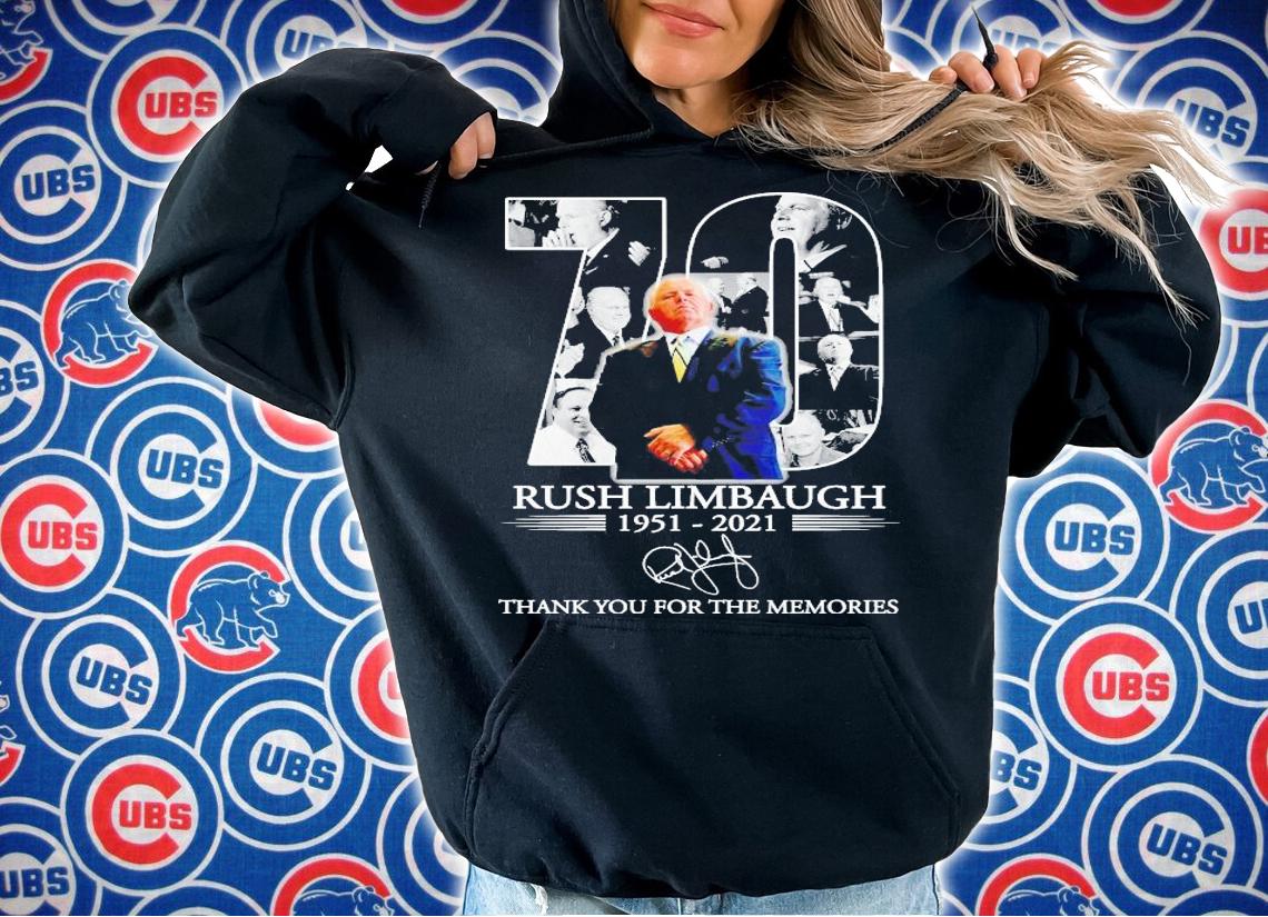 Always Remember Legends Never Die RIP Rush Limbaugh 1951-2021 shirt