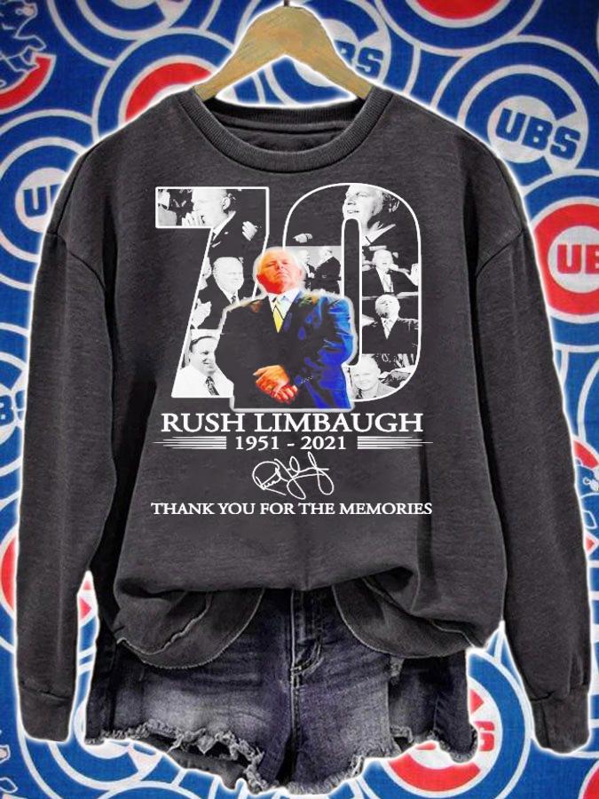 Always Remember Legends Never Die RIP Rush Limbaugh 1951-2021 shirt