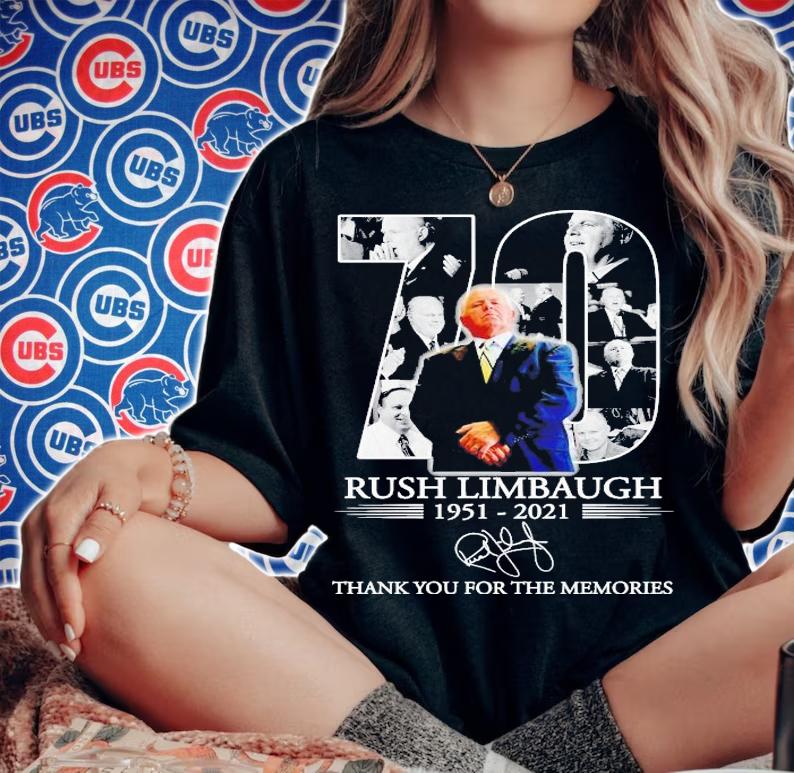 Always Remember Legends Never Die RIP Rush Limbaugh 1951-2021 shirt