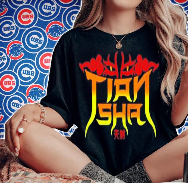 Tian Sha Logo shirt woman shirt