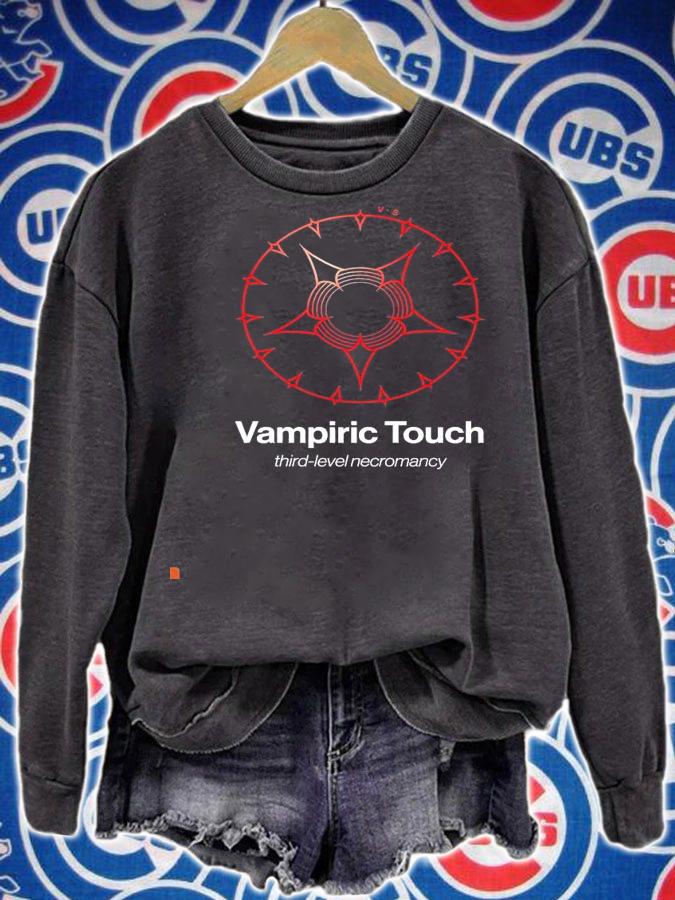 Vampiric Touch third level necromancy spell symbol shirt sweatshirt