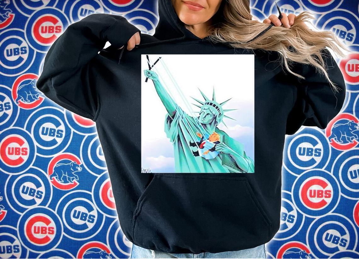 Statue of Liberty getting rid of Donald Trump shirt hoodie
