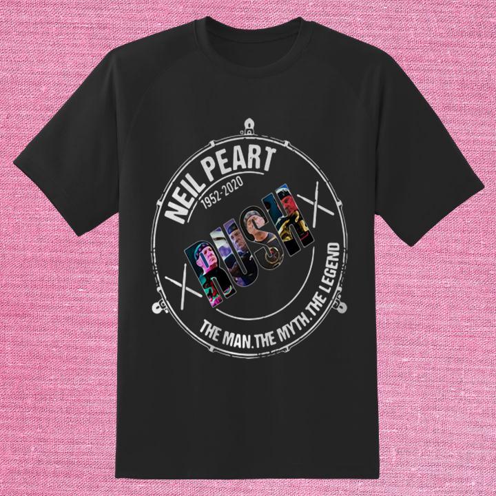 Neil Peart Tribute - Rush Legend with Iconic Design T-Shirt