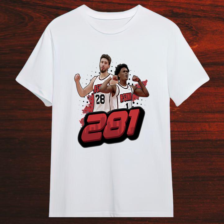 Hot Alperen Sengun And Amen Thompson 281 NBA Houston Rockets T-Shirt
