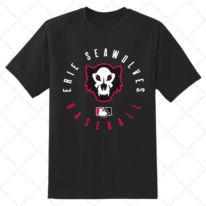 Erie Seawolves Br Howling Dead Baseball Fan T-Shirt