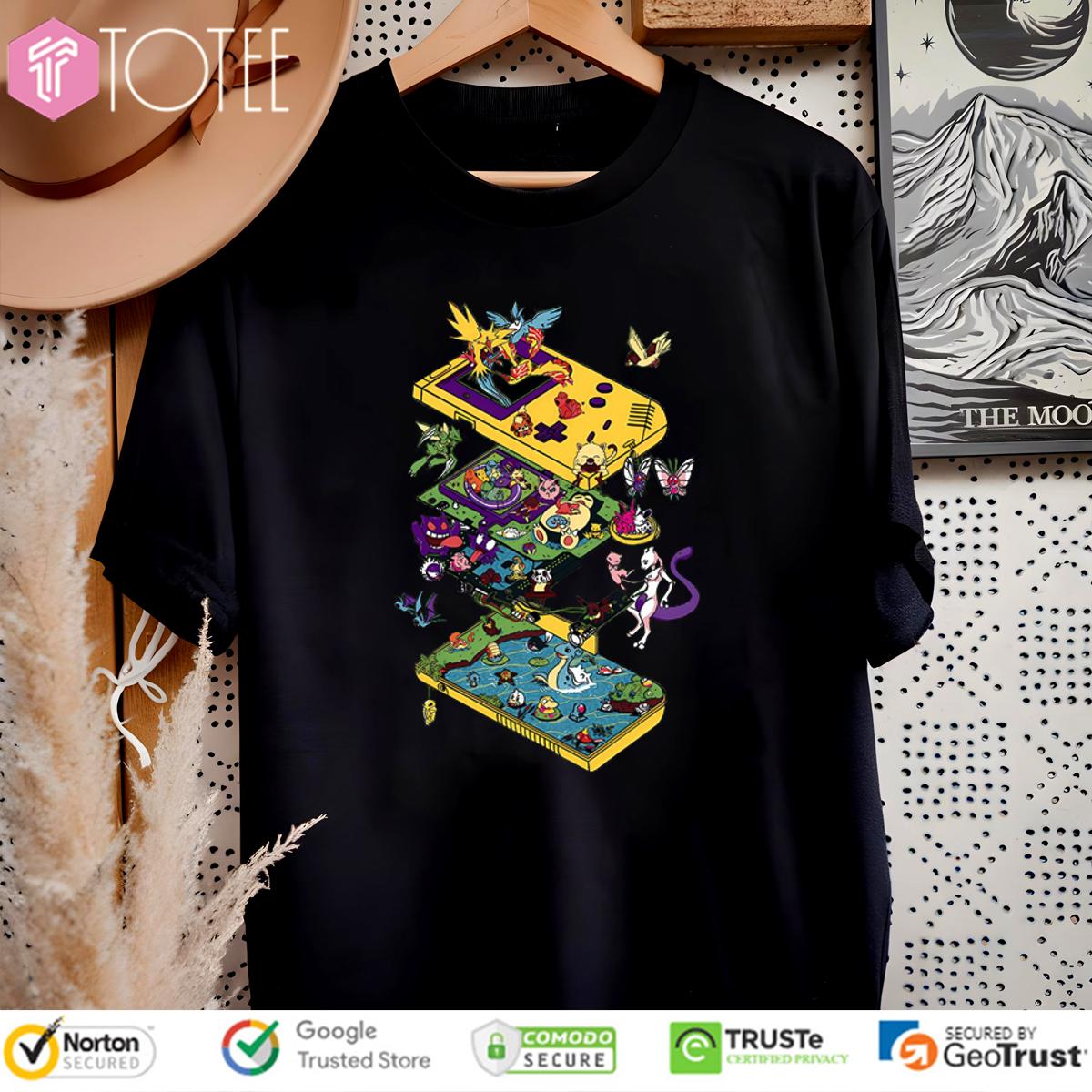 Pokémon Characters Nintendo Game T-Shirt