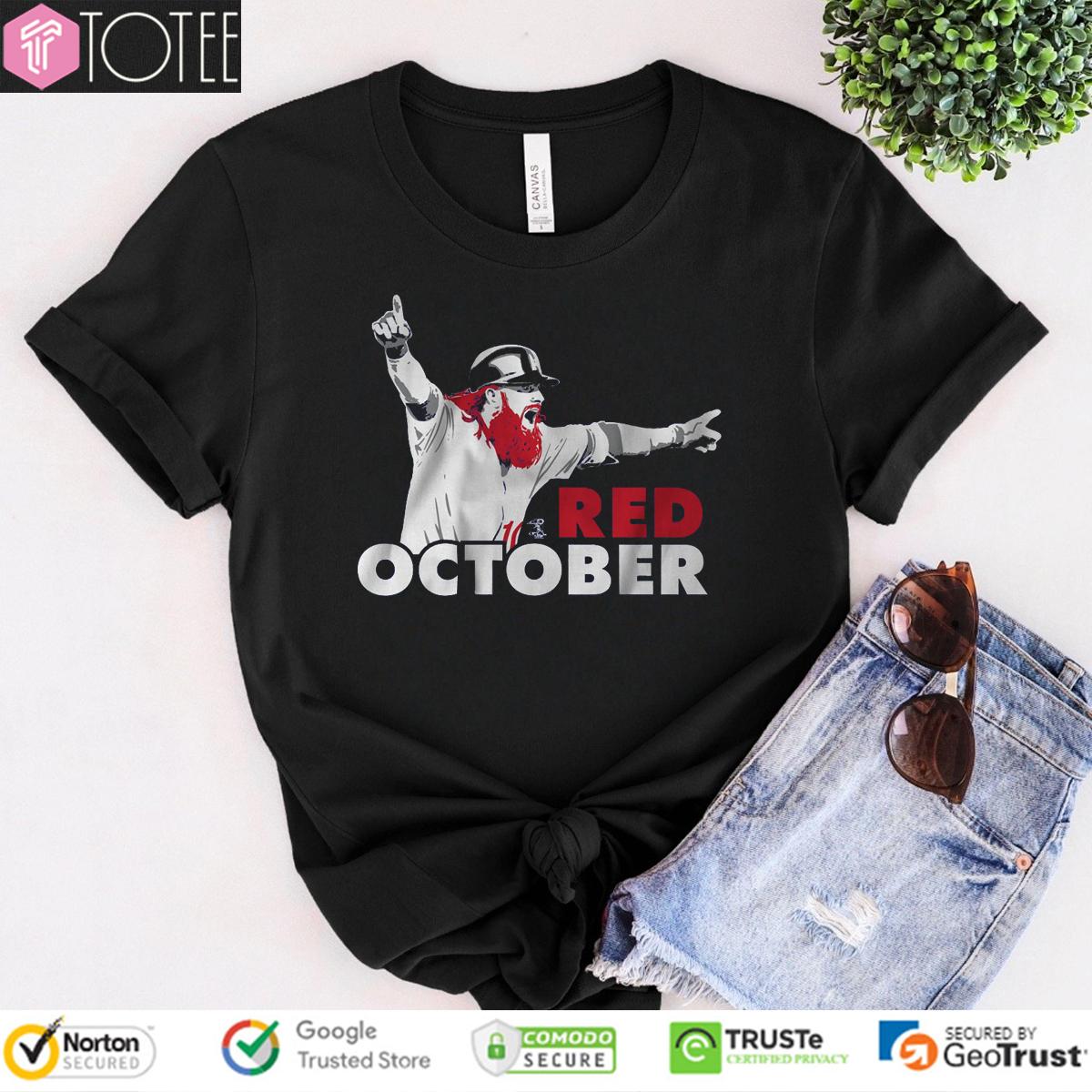 Justin Turner Red October Chicago Cubs T-Shirt