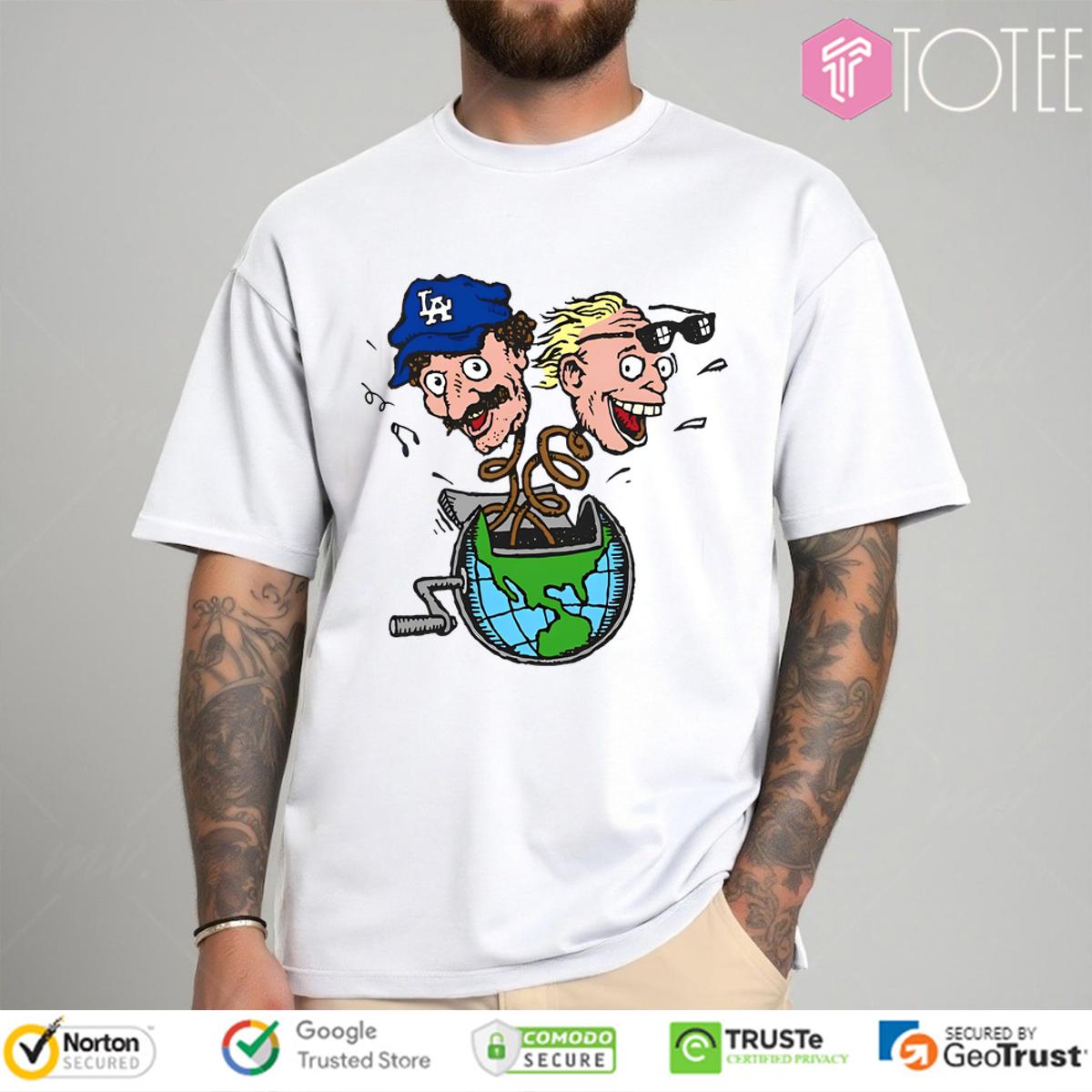 The Earth Bob And Tom T-Shirt