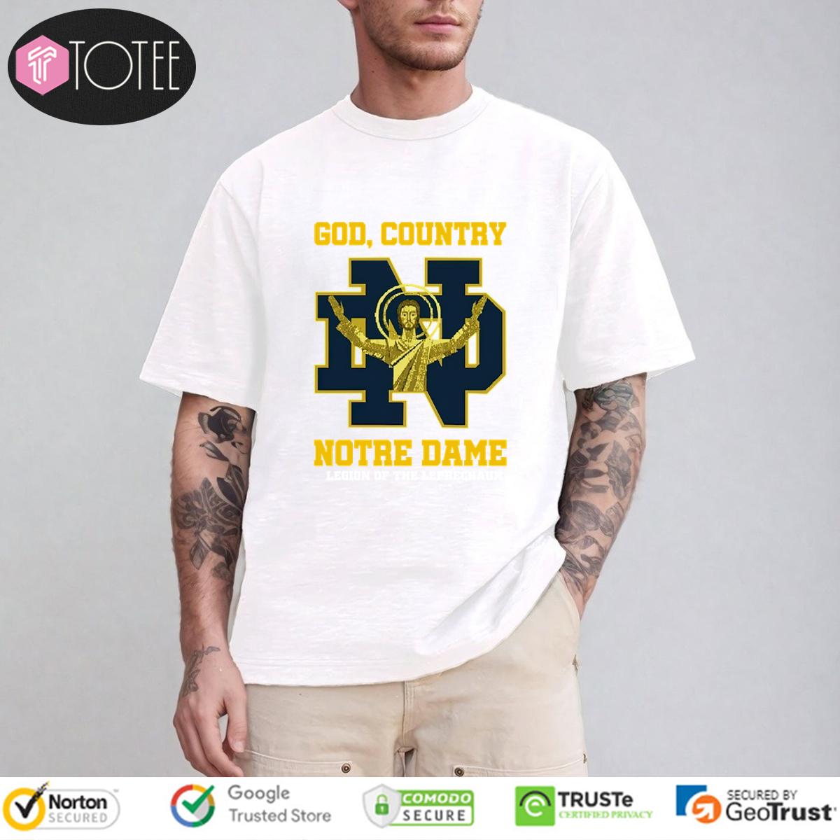 God Country Notre Dame Legion Of The Leprechaun 