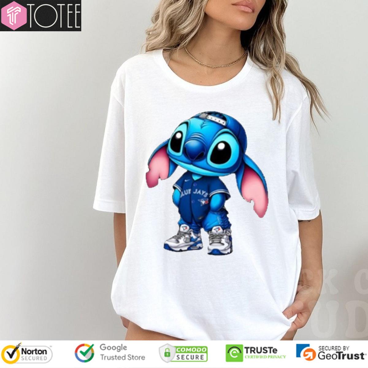 Disney Stitch Toronto Blue Jays T-Shirt