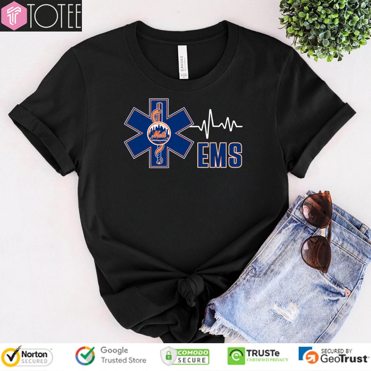 New York Mets Heartbeat Ems Shirt