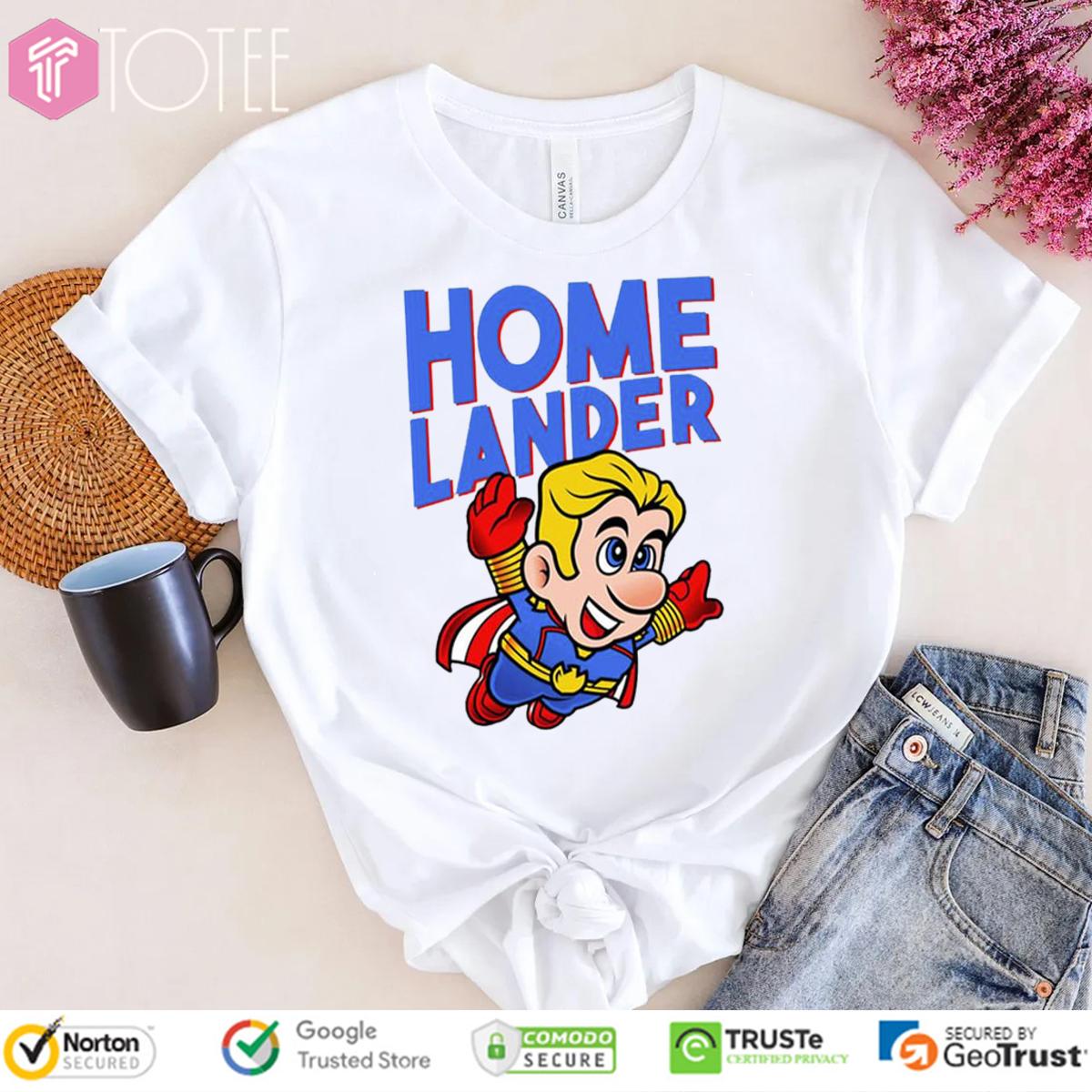 Homelander Parody The Boys Super Mario Bros T-Shirt