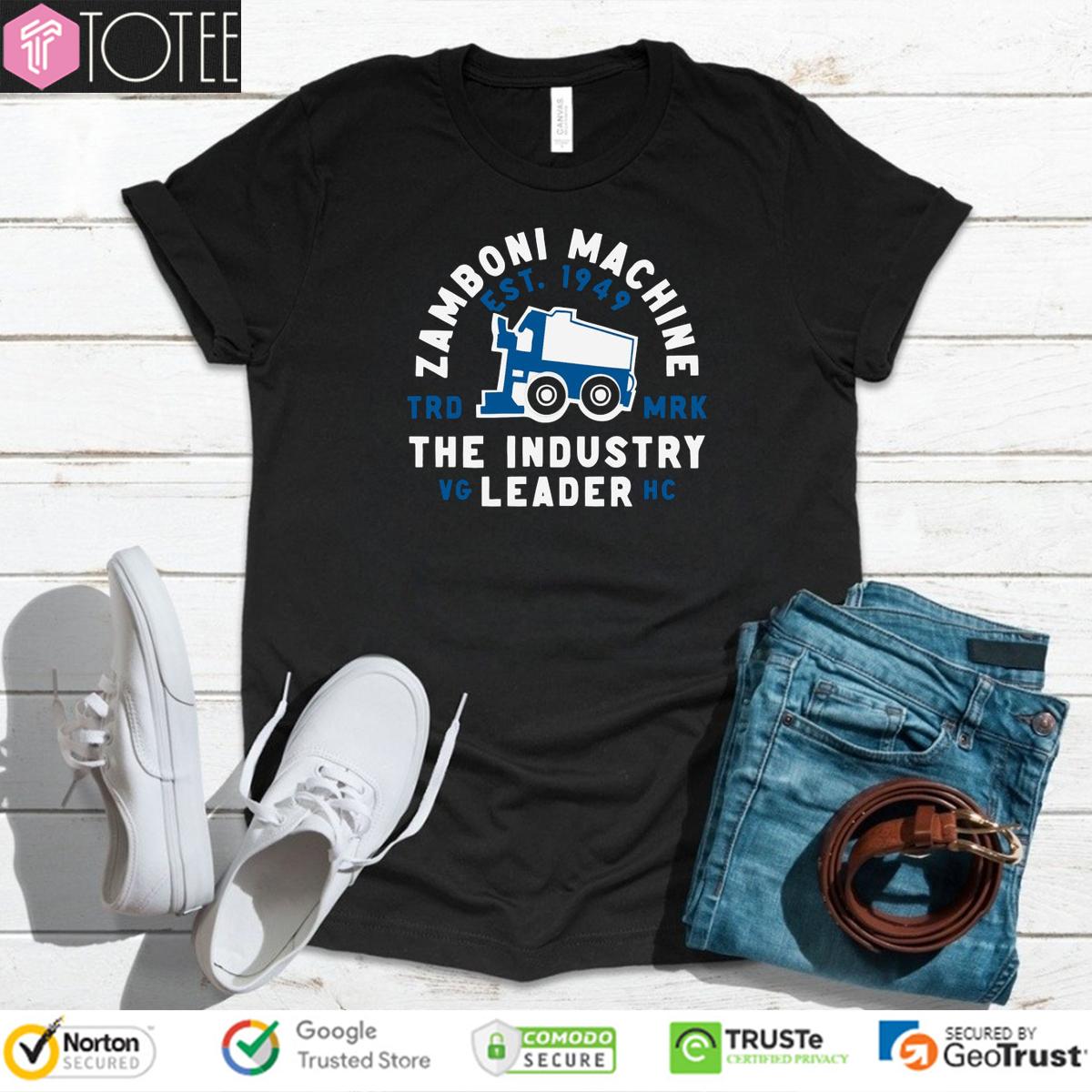 Zamboni Machine The Industry Leader T-Shirt