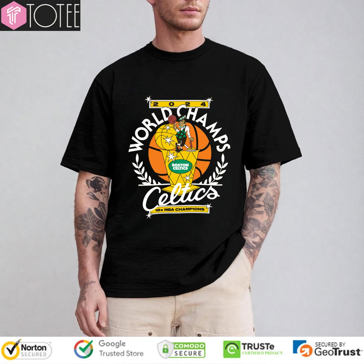 Celtics T Shirt: Get Your Limited 2024 World Champs Gear Now!
