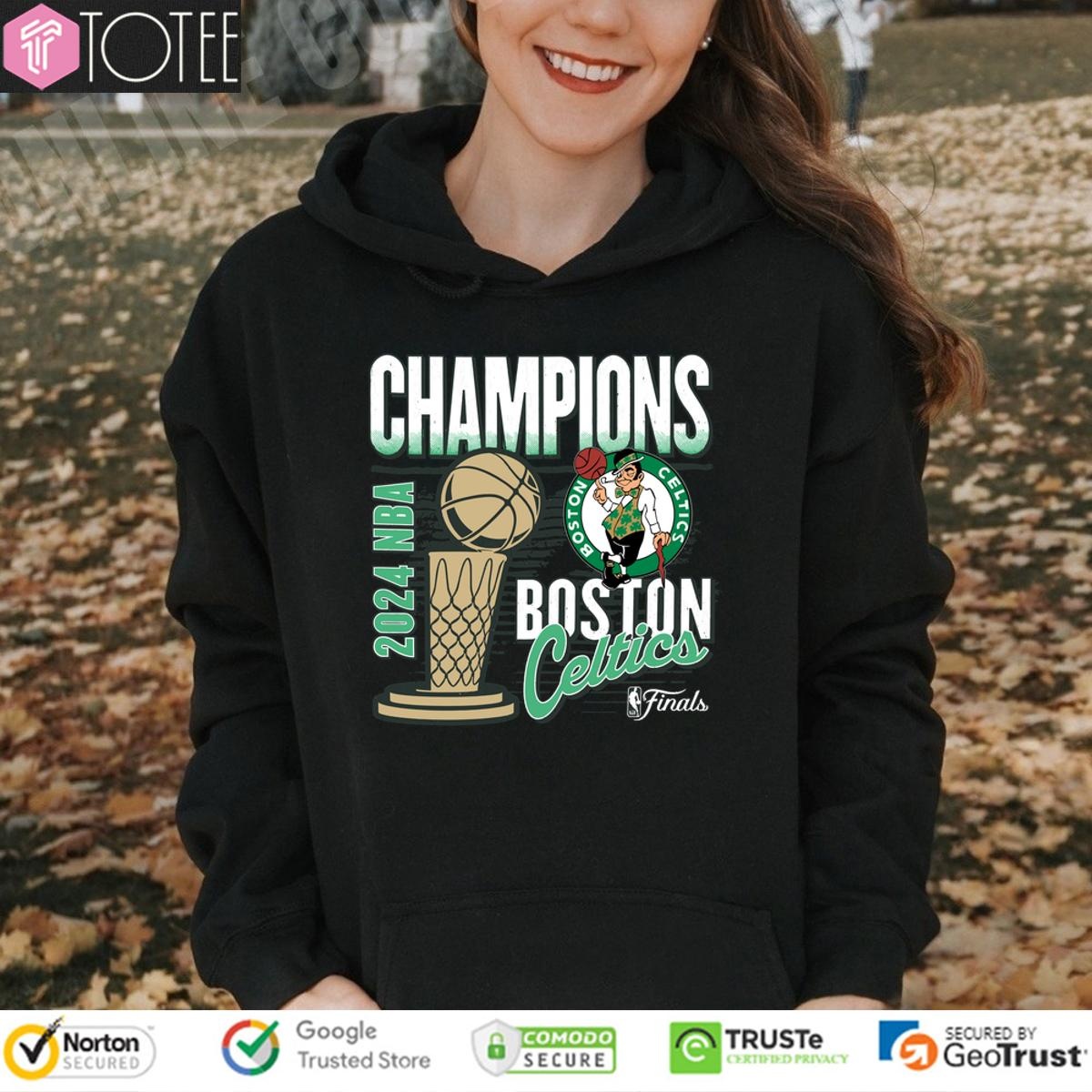 Nba Champions 2024 Boston Celtics Trophy Vintage hoodie
