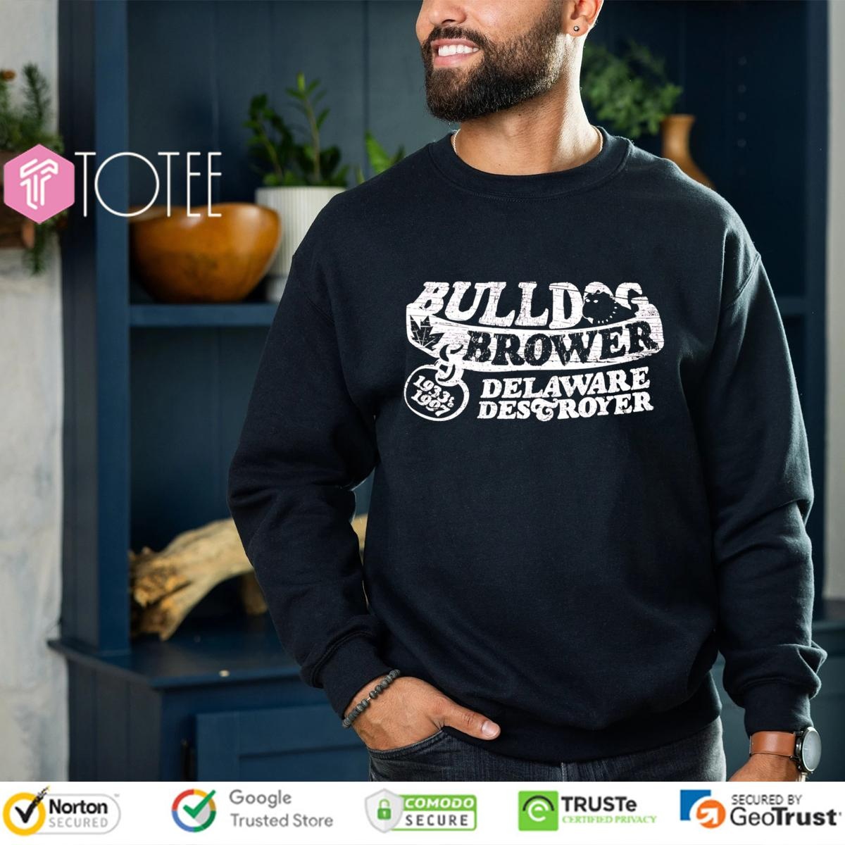 Bulldog Brower Delaware Destroyer Sweatshirt